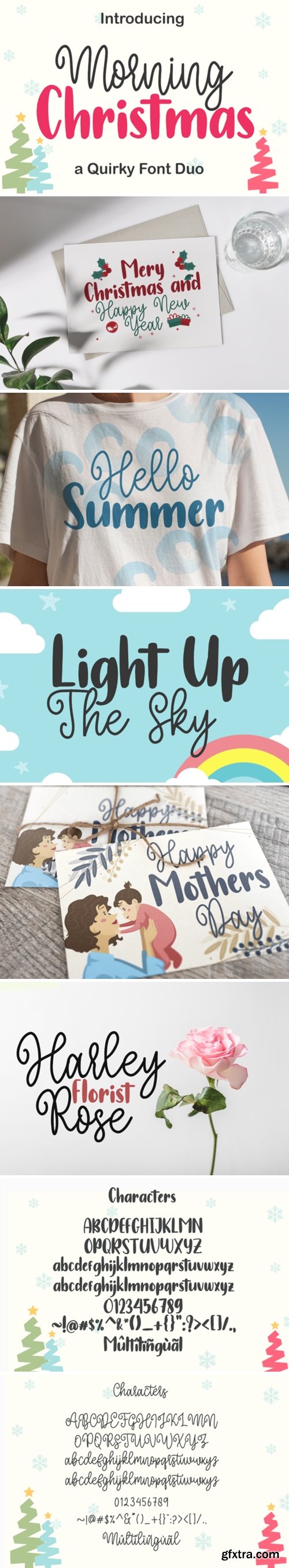 Morning Christmas Font