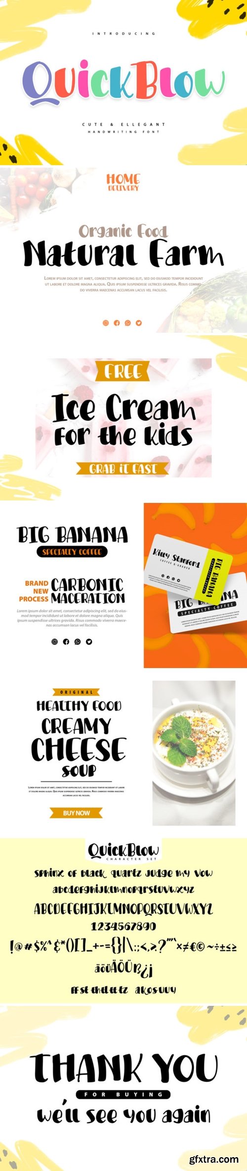 Quickblow Font