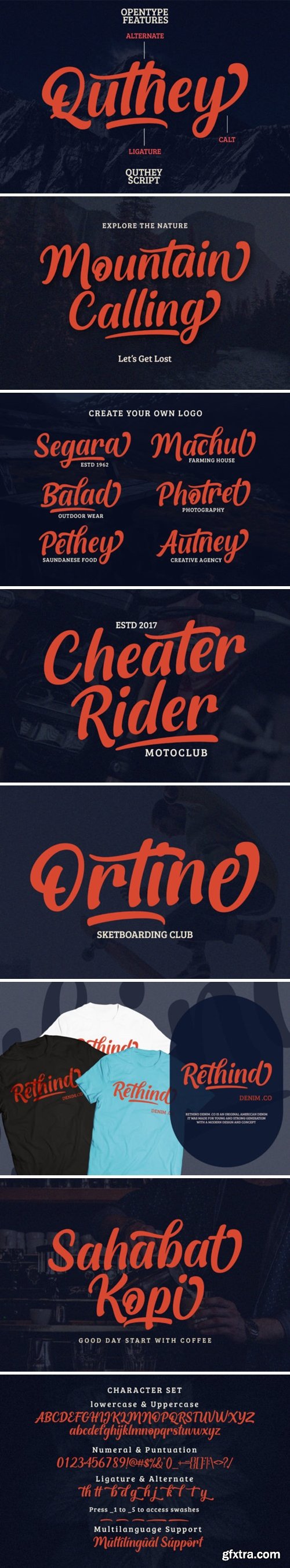 Quthey Font