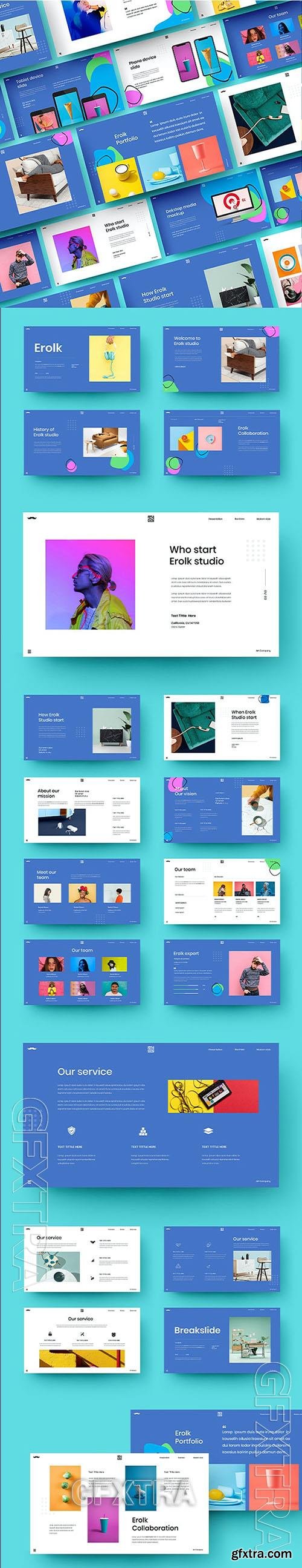 Erolk - Business Powerpoint, Keynote and Google Slides Template