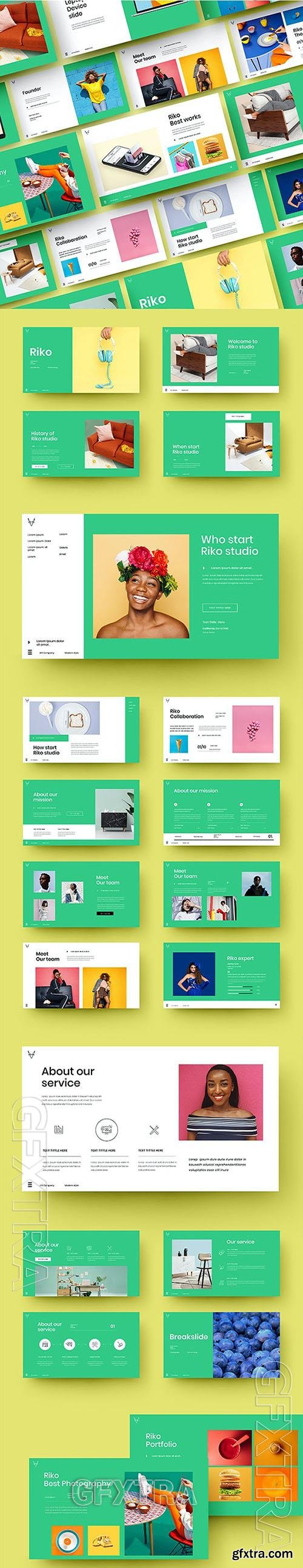 Riko - Business Powerpoint, Keynote and Google Slides Template
