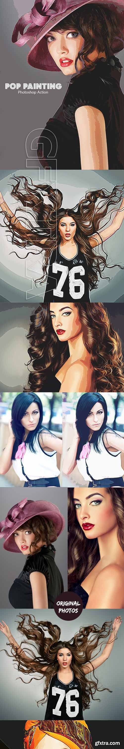 GraphicRiver - Pop Painting - Photoshop Action 20658529