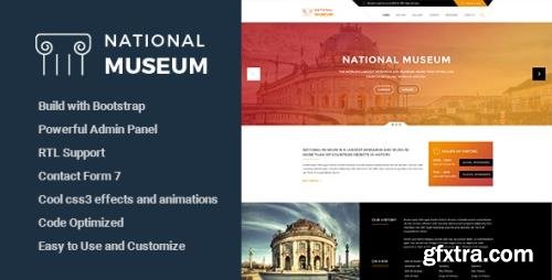 ThemeForest - Museum v3.0 - Responsive WordPress Theme - 13716783