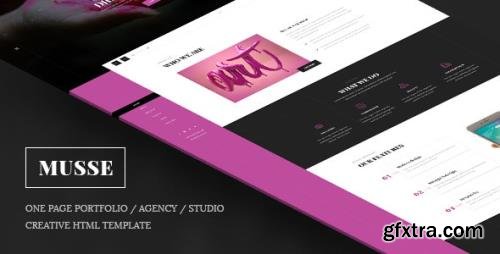 ThemeForest - Musse v1.0 - One Page Portfolio / Agency / Studio Creative Html Template (Update: 14 June 17) - 19808812 ThemeForest - Musse v1.0 - One Page Portfolio / Agency / Studio Creative Html Template (Update: 14 June 17) - 19808812