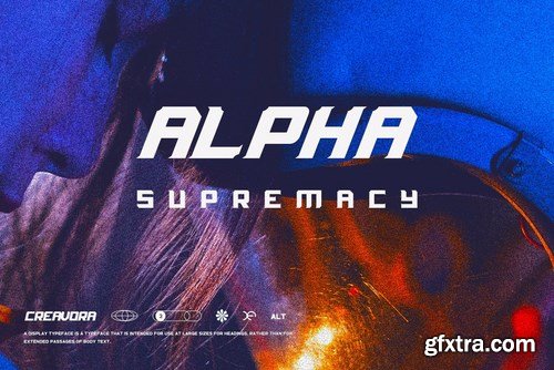 Initial - Modern Cyber Font