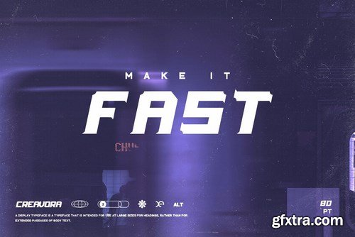 Initial - Modern Cyber Font