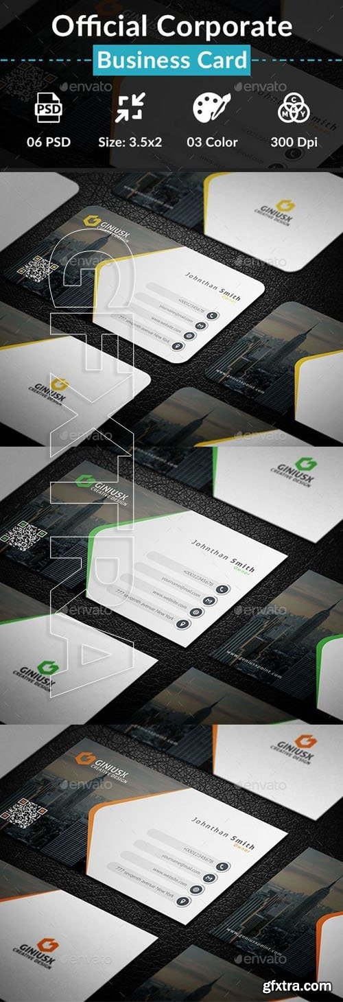 GraphicRiver - Official Corporate Business Card 20447315
