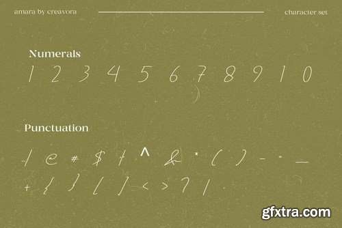 Amara - Signature Script Font