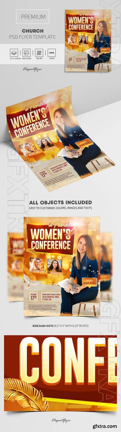 Church Premium PSD Flyer Template Church Premium PSD Flyer Template