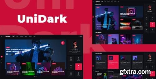 ThemeForest - UniDark v1.0 - Blog and Magazine HTML Template - 33897927 ThemeForest - UniDark v1.0 - Blog and Magazine HTML Template - 33897927
