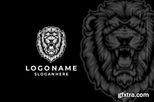 Lion Roaring Logo Design Lion Roaring Logo Design