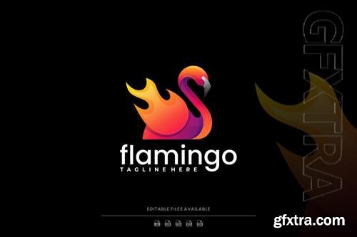 Flamingo Gradient Logo Flamingo Gradient Logo