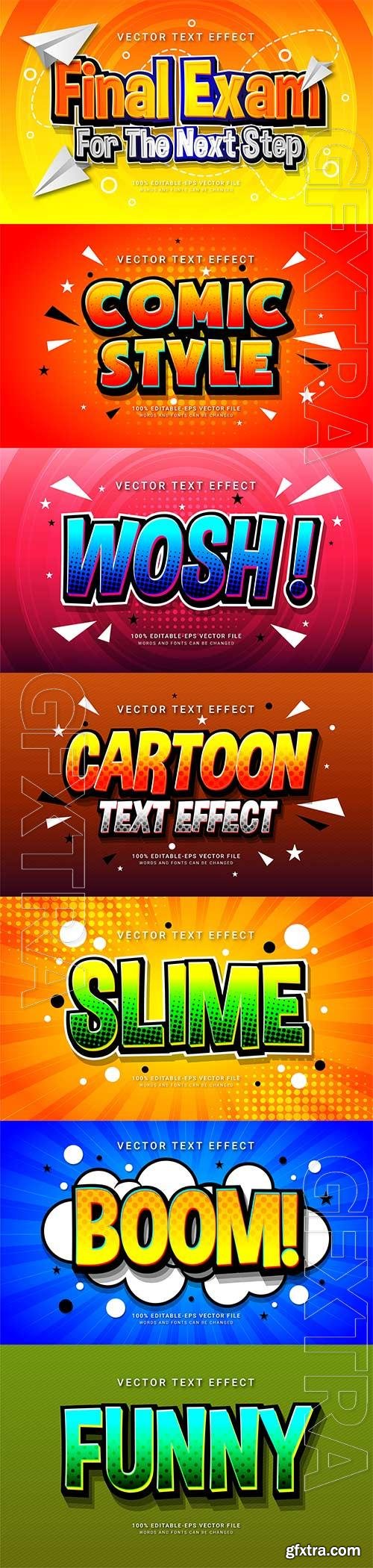 Set 3d editable text style effect vector vol 169 Set 3d editable text style effect vector vol 169