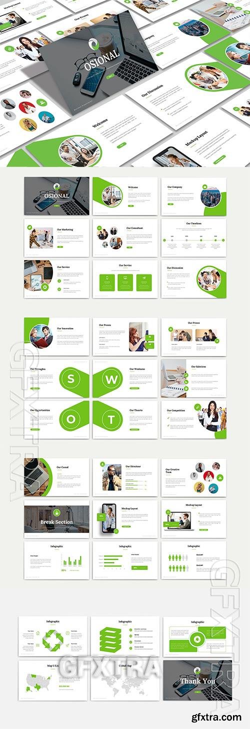 Osional - Minimals Powerpoint, Keynote and Google Slides Template