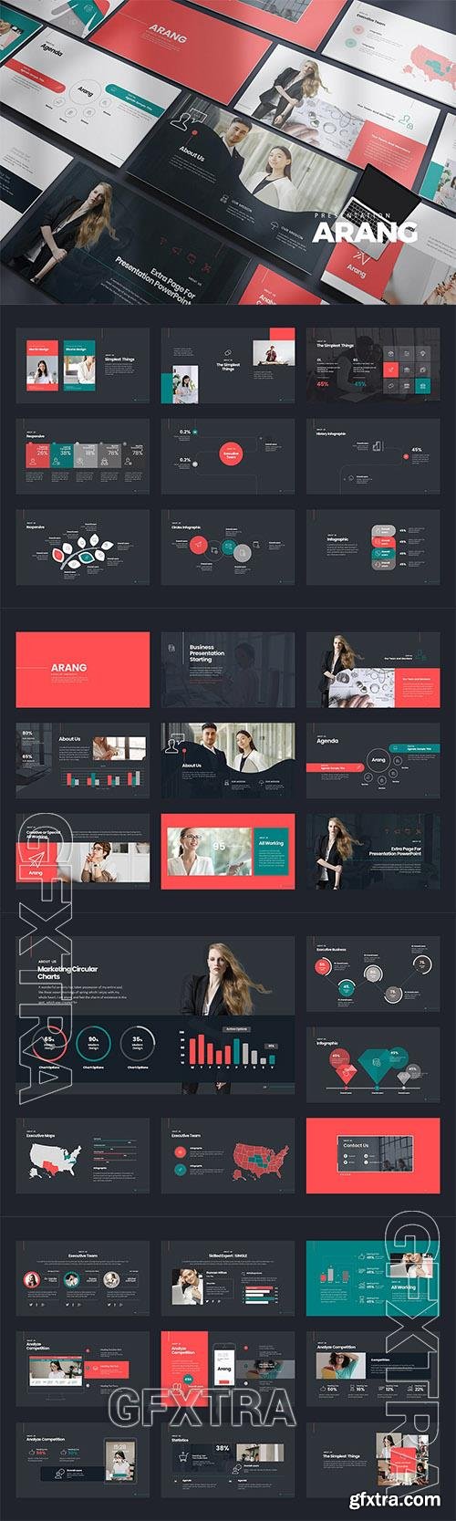 Arang Powerpoint, Keynote and Google Slides Template