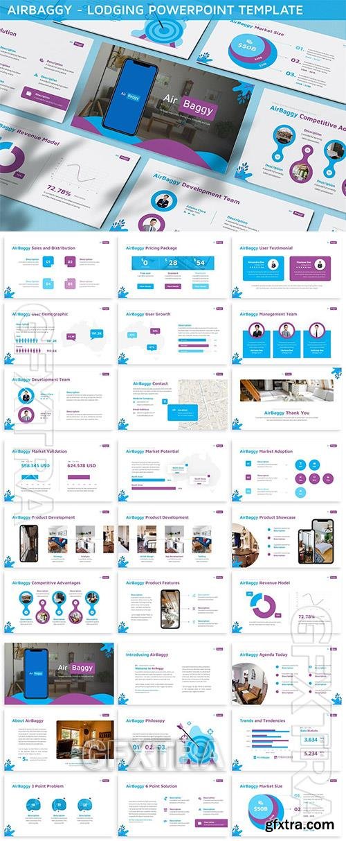 Airbaggy - Lodging Powerpoint Template CTQ7AB9