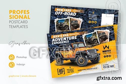 Off-Road Adventure Postcard Templates J7PQ8A7 Off-Road Adventure Postcard Templates J7PQ8A7