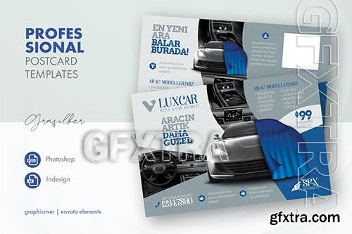 Rent A Car Postcard Templates 4AWWQ2M