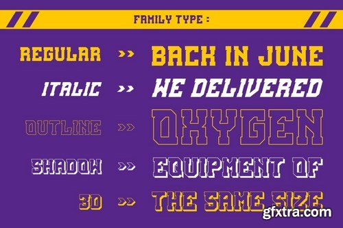 Hillary - A Sport Display Font