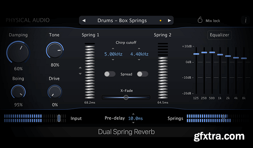 Physical Audio Dual Spring Reverb v3.1.9