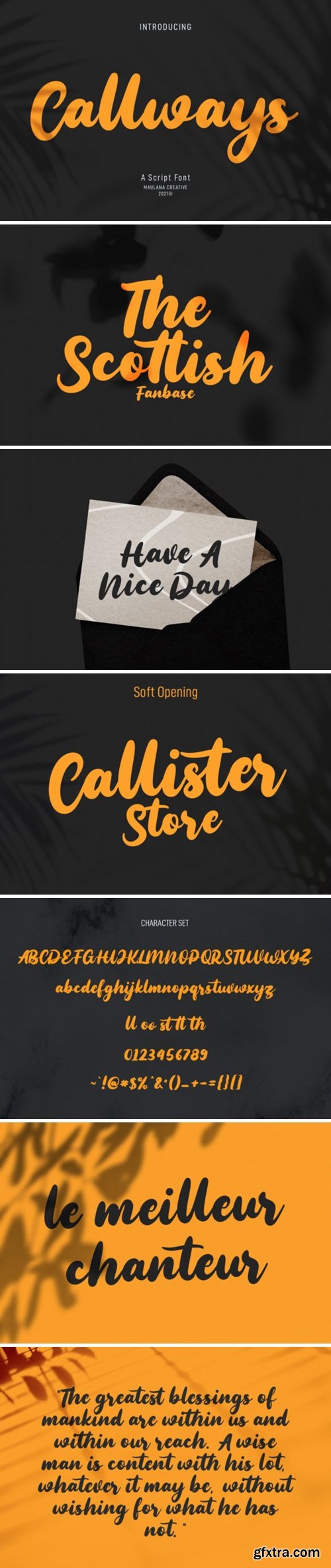 Callways Script Font