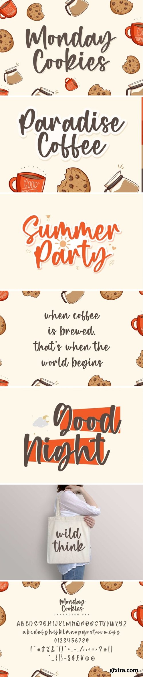 Monday Cookies Font