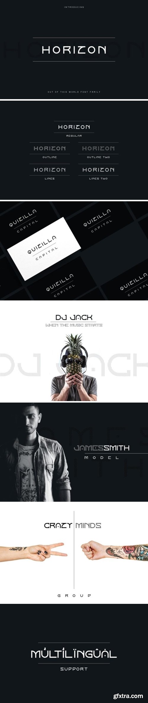 Horizon Font