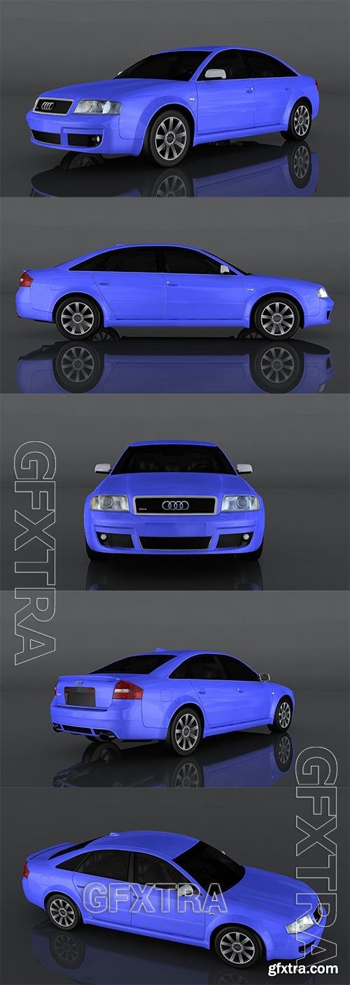2003 Audi RS6 Avant 3d model Model o175656 2003 Audi RS6 Avant 3d model Model o175656