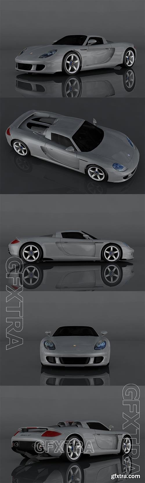 2003 Porsche Carrera GT 3d model Model o175664 2003 Porsche Carrera GT 3d model Model o175664