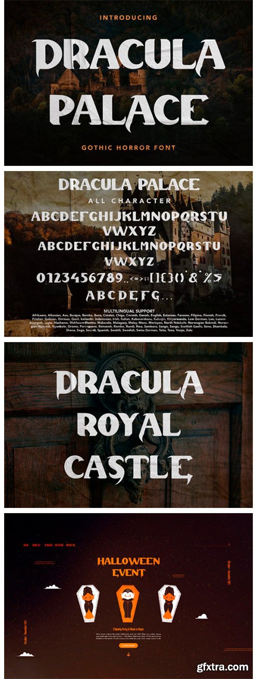 Dracula Palace Font