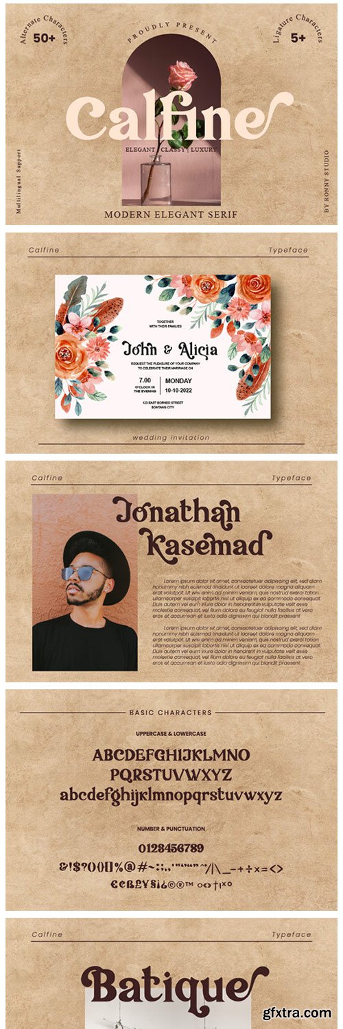 Calfine Font Calfine Font