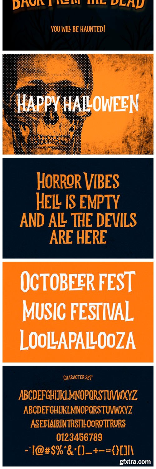 Monstafaller Font Monstafaller Font