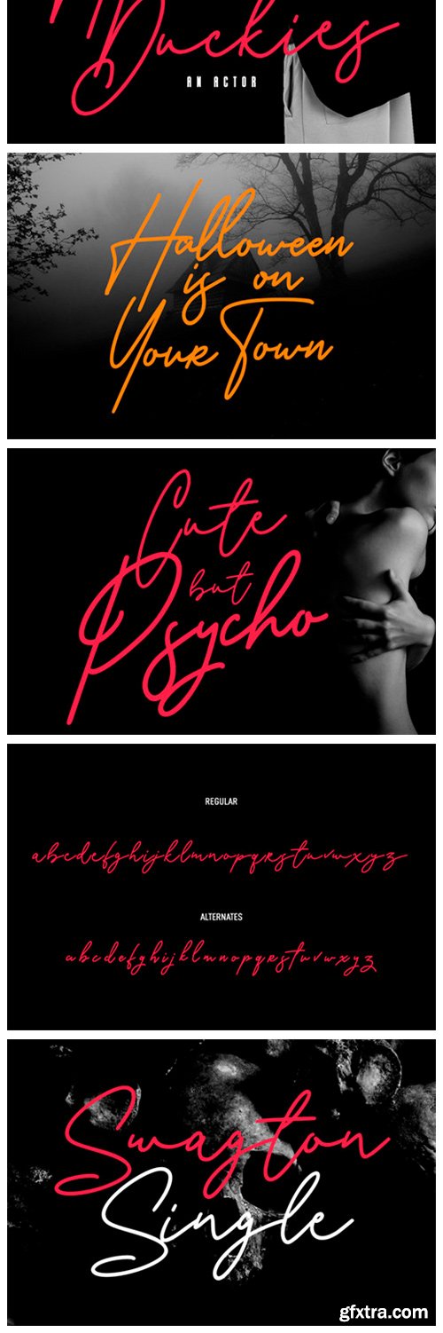 Gillfloys Font Gillfloys Font