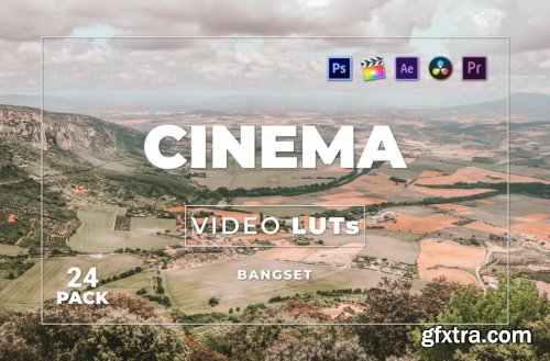 Bangset Cinema Pack 24 Video LUTs