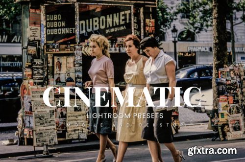 Cinematic Lightroom Presets Dekstop and Mobile