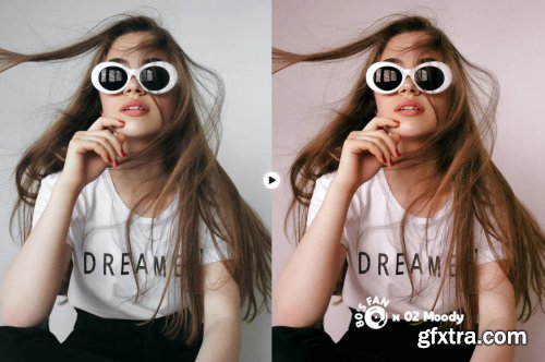 CreativeMarket - 1980's Fan Lightroom Presets 6454395