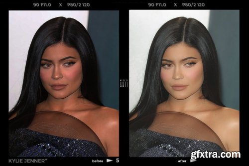 CreativeMarket - Kylie Jenner Lightroom Presets 6406921