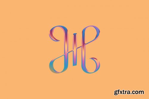 CreativeMarket - Hype - Neon Chrome Effect 5955685