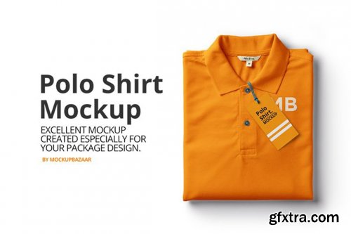 CreativeMarket - Polo Shirt Mockup 6396051