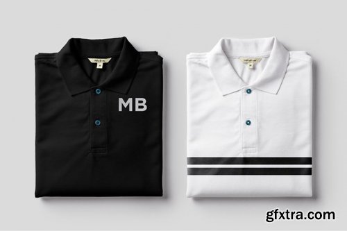 CreativeMarket - Polo Shirt Mockup 6396051
