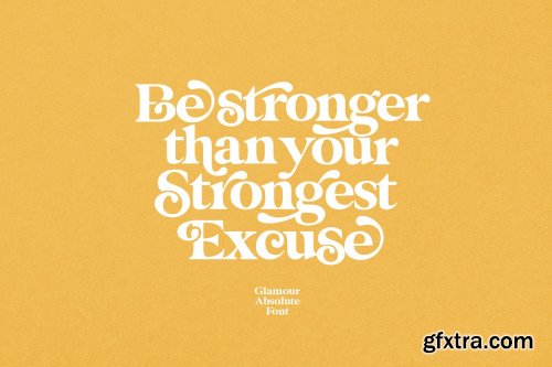 CreativeMarket - Glamour Absolute Modern/Vintage Font 4457843