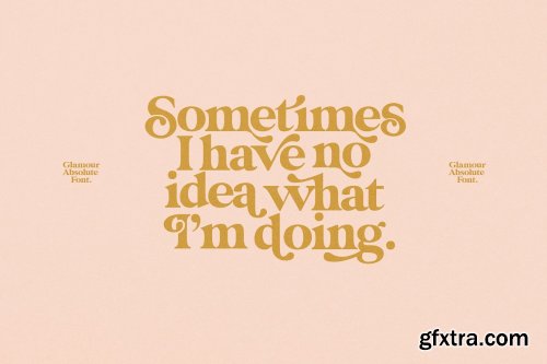 CreativeMarket - Glamour Absolute Modern/Vintage Font 4457843