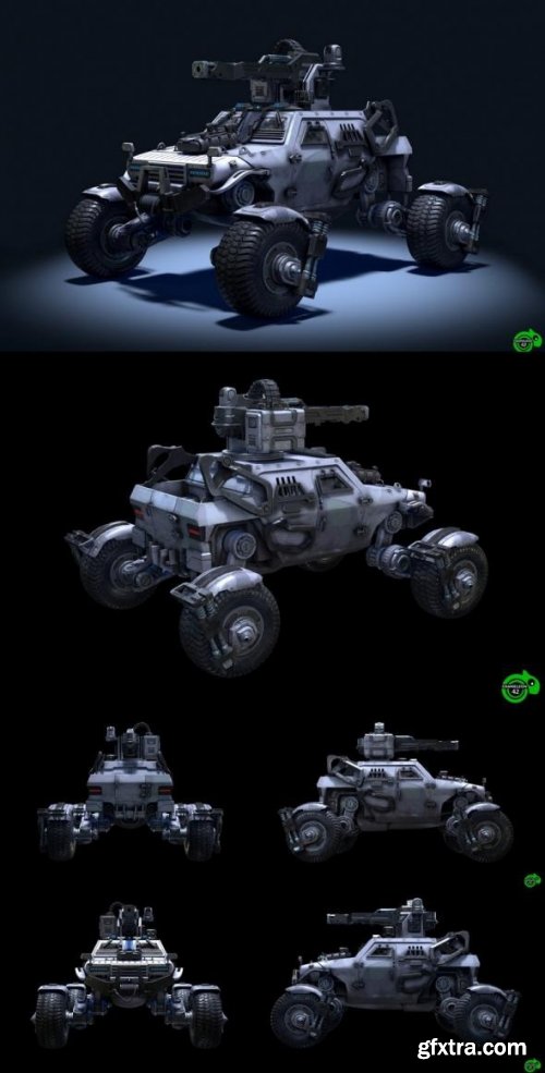 Sci-Fi Military Buggy