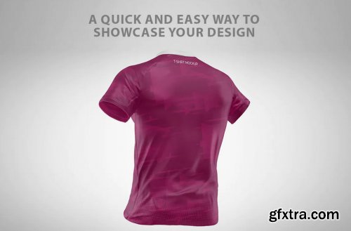 T-Shirt Mockup - Back View