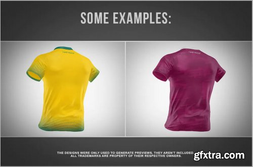 T-Shirt Mockup - Back View
