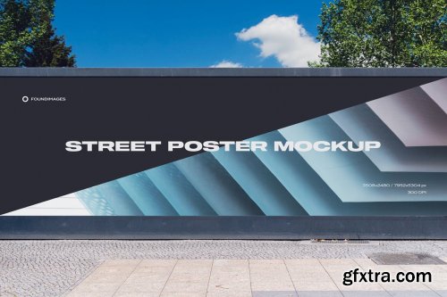 CreativeMarket - Street mockup template bundle vol.2 6524058