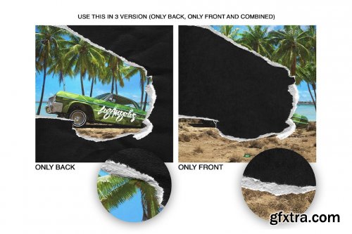 CreativeMarket - TORN&RIDDEP PAPER TEXTURE PACK 5810818