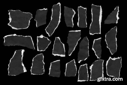 CreativeMarket - TORN&RIDDEP PAPER TEXTURE PACK 5810818