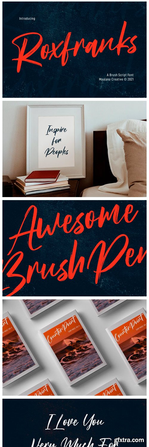 Roxfranks Font Roxfranks Font