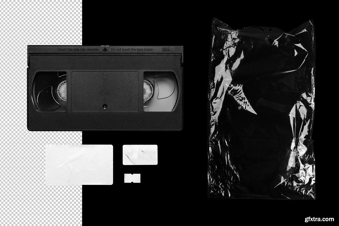 CreativeMarket VHS Cassette Mockup 3980345 » GFxtra